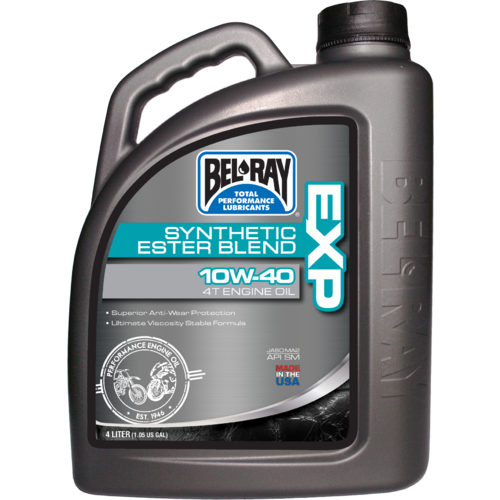 Belray 99120B4LW EXP Synthetic Blend 4T Engine Oil 10W-40 4L