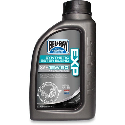 Belray 99130B1LW EXP Synthetic Blend 4T Engine Oil 15W-50 1L