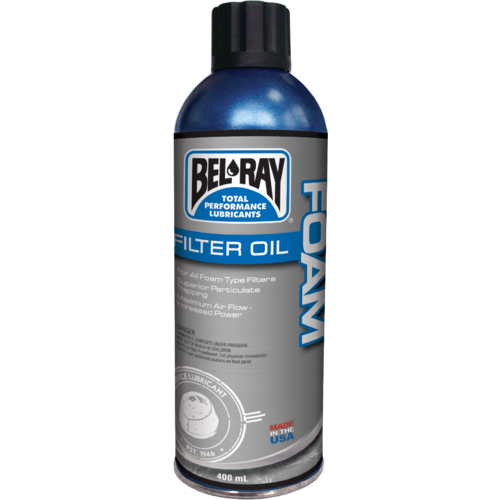 Belray 99200A400W Foam Filter Oil Spray Aerosol 400ml