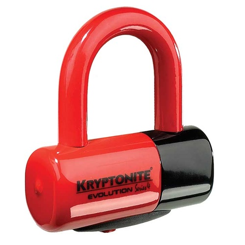 Kryptonite 999621 Evolution Series 4 Disc Lock Red