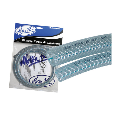 Motion Pro Braided Vinyl Fuel Line 1/4" (6mm) ID X 3'