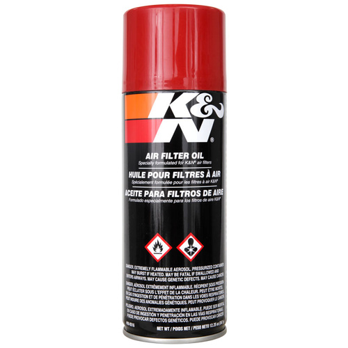 K&N 99-0516 Air Filter Oil Aerosol 357ml (12.25oz) 