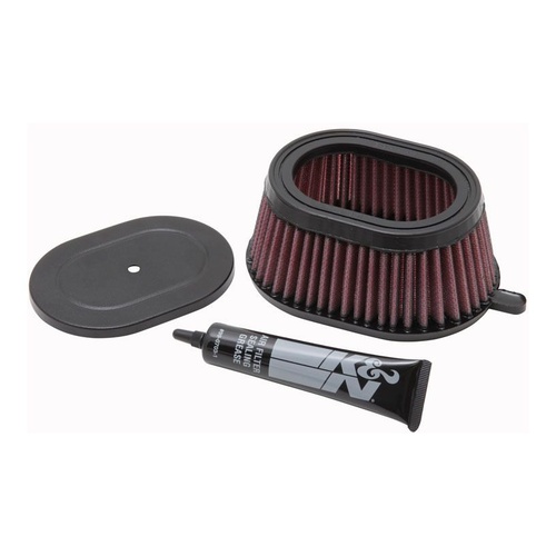 K&N KA-6589 Replacement Air Filter for Kawasaki KLR650 87-18