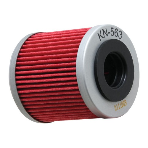 K&N KN-563 Cartridge Oil Filter for some Aprilia 06-17/Derbi 07-13/Husqvarna 08-11 Models