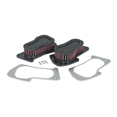 K&N SU-1806 Replacement Air Filter (Includes 2 Filters) for Suzuki Boulevard/Intruder 1800cc 06-19