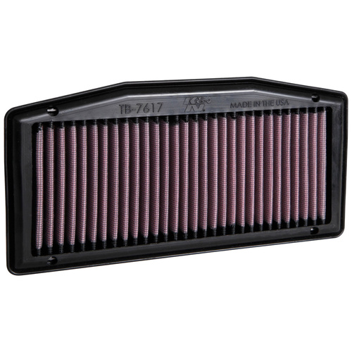 K&N TB-7617 Replacement Air Filter for Triumph Street Triple/S/RS/R 765cc 18-19