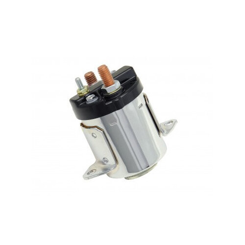 Accel ACL-40114C Starter Solenoid Chrome for FXR/Touring 79-88 5 Speed