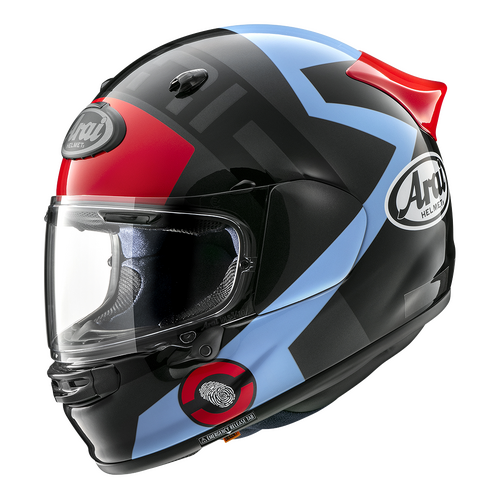 Arai Quantic Space Blue Helmet [Size:XS]