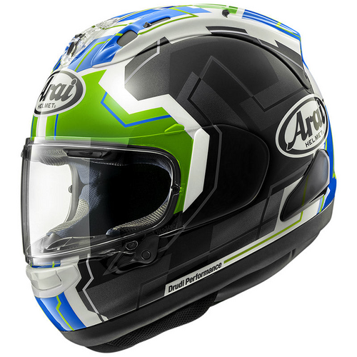 Arai RX-7V EVO Jonathan Rea 65 Green Helmet [Size:SM]