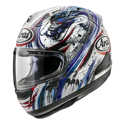 Arai RX-7V EVO Kiyonari Matte Trico Helmet [Size:SM]