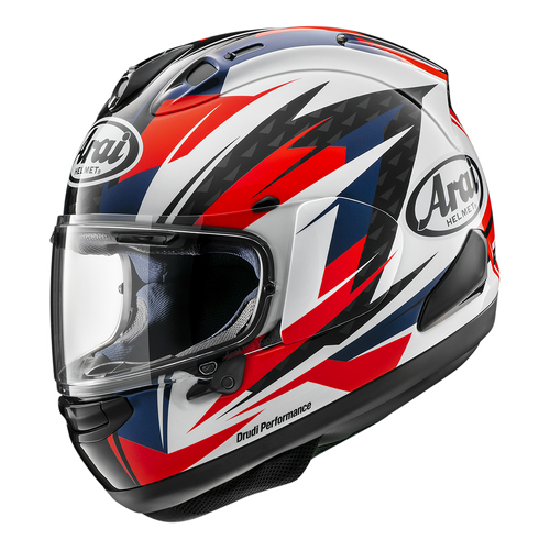 Arai RX-7V EVO Rush Red Helmet [Size:XS]