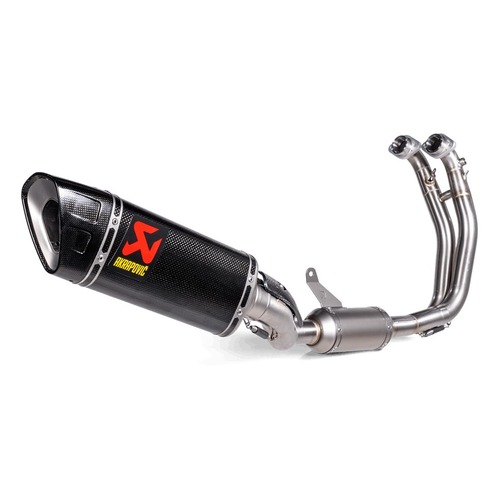 Akrapovic Racing Line Carbon Exhaust System w/Carbon End Cap for Aprilia RS 660 21-Up