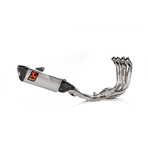 Akrapovic Evolution Line Titanium Exhaust System w/Carbon End Cap for BMW S 1000 R/M 1000 R 21-Up/S 1000 RR/M 1000 RR 19-Up