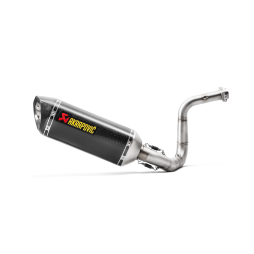 Akrapovic Racing Line Carbon Exhaust System w/Carbon End Cap for BMW G 310 GS/G 310 R 17-Up