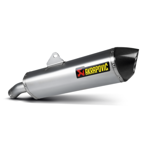 Akrapovic Slip-On Line Titanium Muffler System w/Carbon End Cap for BMW F 800 GT 09-16