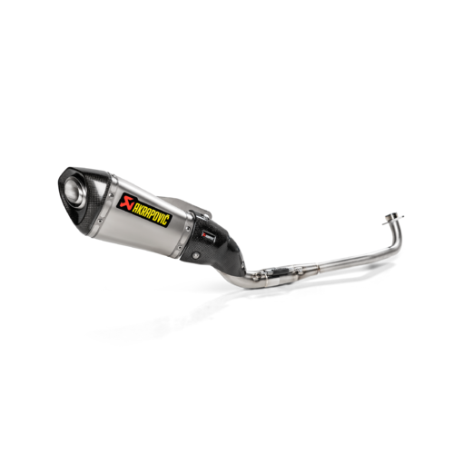 Akrapovic Racing Line Titanium Exhaust System w/Carbon End Cap for Honda MSX 125/Grom 16-20