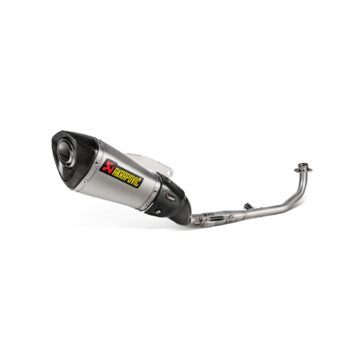 Akrapovic Racing Line Titanium Exhaust System w/Carbon End Cap for Honda MSX 125/Grom 16-20