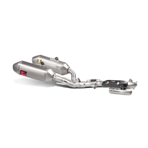 Akrapovic Evolution Line Titanium Exhaust System w/Titanium End Cap for Honda CRF250R/CRF250RX 16-17