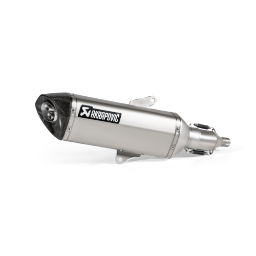 Akrapovic Slip-On Line Stainless Steel Muffler System w/Carbon End Cap for Honda Forza NSS300 18-20