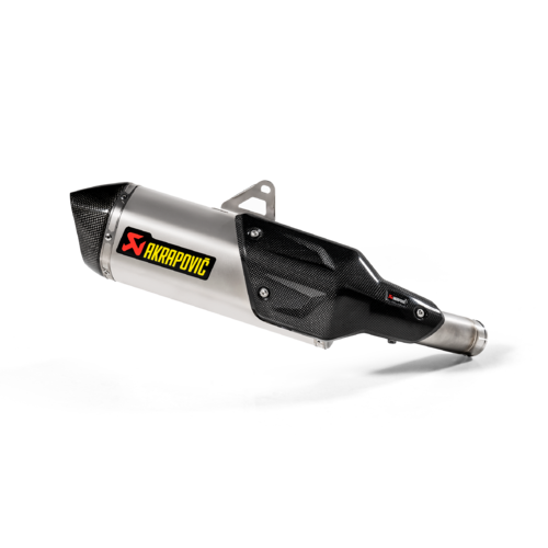 Akrapovic Slip-On Line Titanium Muffler System w/Carbon End Cap for Kawasaki Versys 1000 19-Up