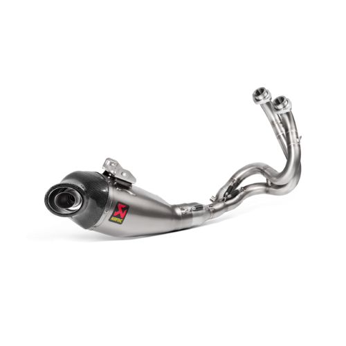 Akrapovic Racing Line Titanium Exhaust System w/Carbon End Cap for Kawasaki Versys 650 17-20