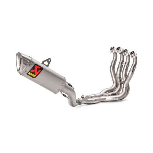 Akrapovic Evolution Line Titanium Exhaust System w/Titanium End Cap for Suzuki GSX-R1000 17-Up