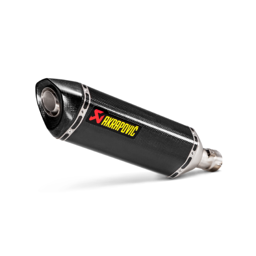 Akrapovic Slip-On Line Carbon Muffler System w/Carbon End Cap for Suzuki GSX-R1000 17-Up