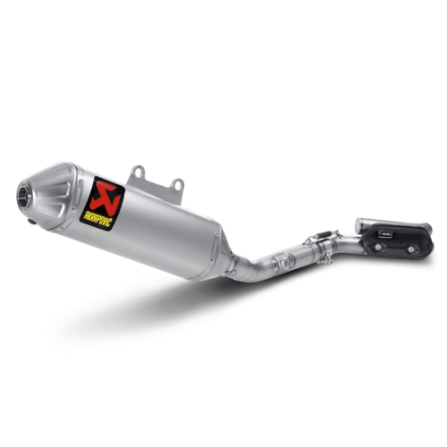 Akrapovic Evolution Line Titanium Exhaust System w/Titanium End Cap for Suzuki RM-Z 250 10-18