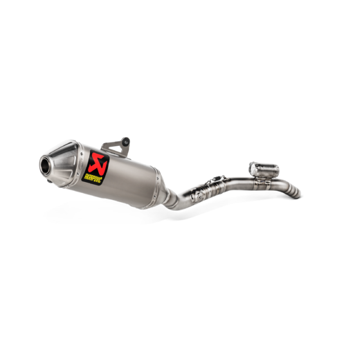 Akrapovic Evolution Line Titanium Exhaust System w/Titanium End Cap for Suzuki RM-Z 250 19-Up