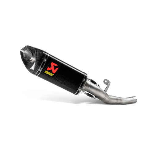 Akrapovic Slip-On Line Carbon Muffler System w/Carbon End Cap for Triumph Street Triple 765 S/R/RS 17-19