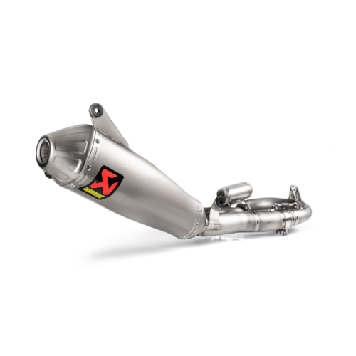 Akrapovic Evolution Line Titanium Exhaust System w/Titanium End Cap for Yamaha YZ250F/YZ250FX 19-20