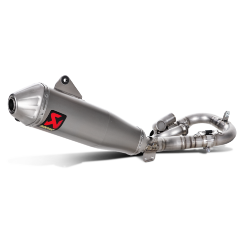 Akrapovic Evolution Line Titanium Exhaust System w/Titanium End Cap for Yamaha YZ450F 14-17/WR 450 F 19-20