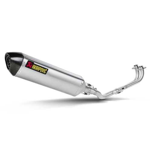 Akrapovic Racing Line Titanium Exhaust System w/Carbon End Cap for Yamaha TMAX 08-16