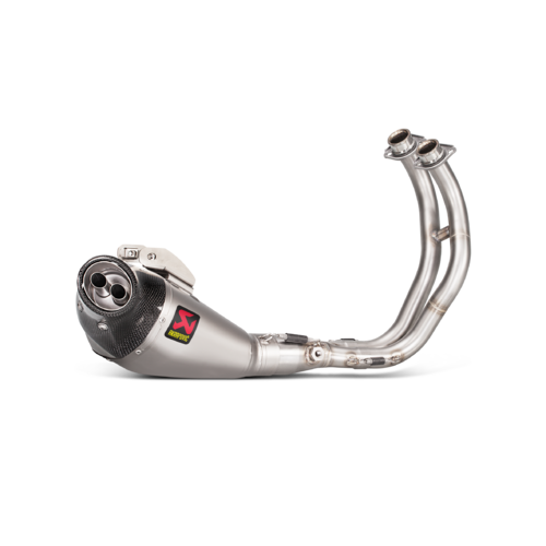 Akrapovic Racing Line Titanium Exhaust System w/Carbon End Cap for Yamaha MT-07/FZ-07 14-20/Tracer 700/GT 16-19/XSR 700/XTribute 16-20