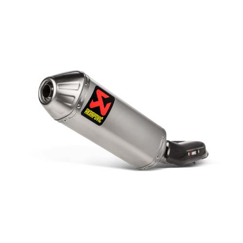 Akrapovic Slip-On Line Titanium Muffler System w/Titanium End Cap for Yamaha Tenere 700 19-20