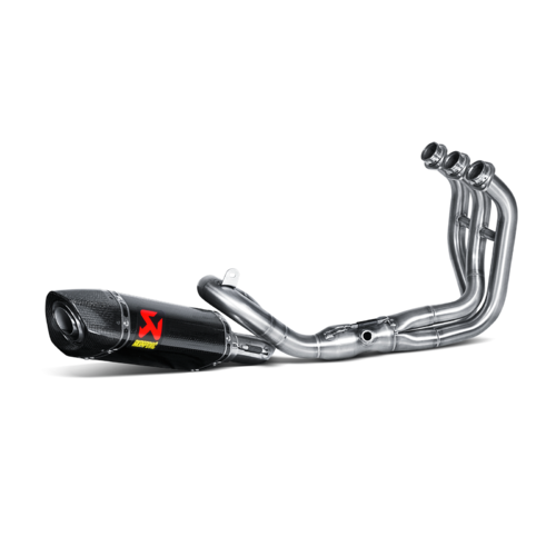 Akrapovic Racing Line Carbon Exhaust System w/Carbon End Cap for Yamaha MT-09/FJ-09 14-20/XSR 900/GP 16-21