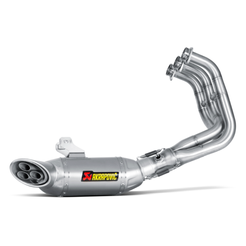 Akrapovic Racing Line Titanium Exhaust System w/Titanium End Cap for Yamaha MT-09/FZ-09 14-16/Tracer 900/900 GT/FJ-09 15-16