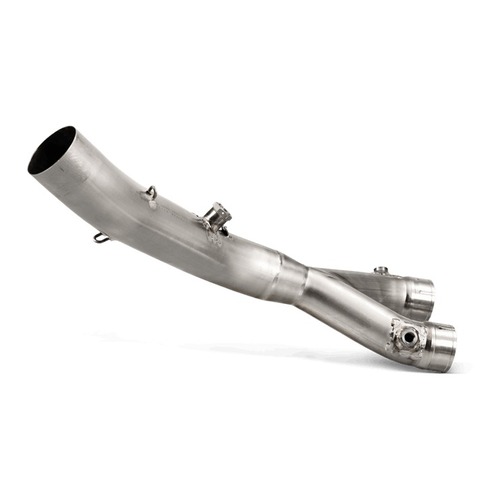 Akrapovic L-Y10SO11T/TD Slip-On Track Day Stainless Steel Link Pipe/Collector for Yamaha YZF-R1 15-Up