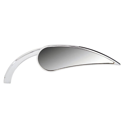 Arlen Ness AN-13-411 Rad II Teardrop Mirror Chrome for Right Side