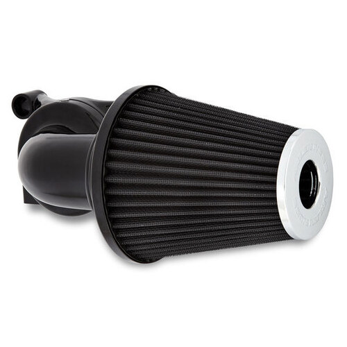 Arlen Ness AN-81-010 90 Degree Monster Sucker Air Cleaner Kit Black for Sportster 91-21