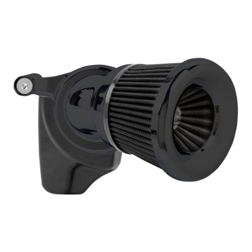 Arlen Ness AN-81-206 65 Degree Velocity Air Cleaner Kit Black for Sportster 91-21