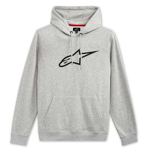 Alpinestars Ageless Grey Heather/Black Pullover Hoodie [Size:SM]