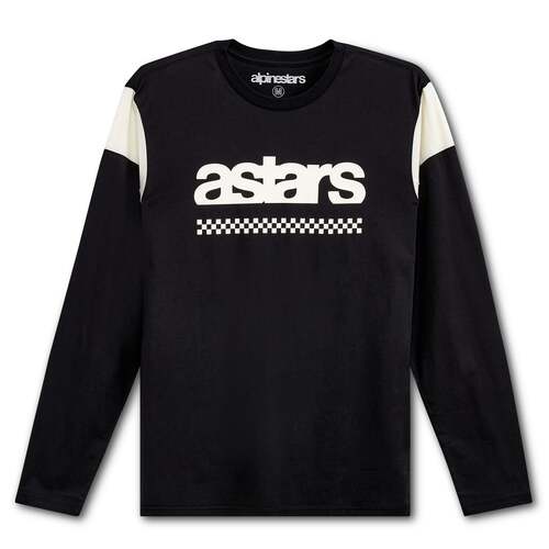 Alpinestars Old School Black Long Sleeve Tee [Size:SM]