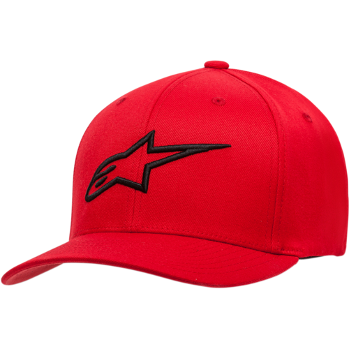 Alpinestars Ageless Curve Red/Black Hat [Size:LG/XL]