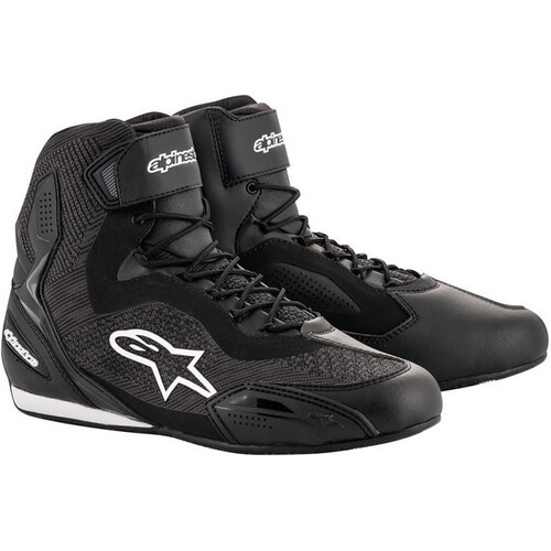 Alpinestars Faster-3 Rideknit Black Shoes [Size:8]