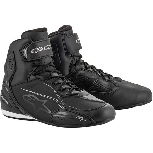 Alpinestars Stella Faster-3 Ride Black/Silver Womens Shoes [Size:5]