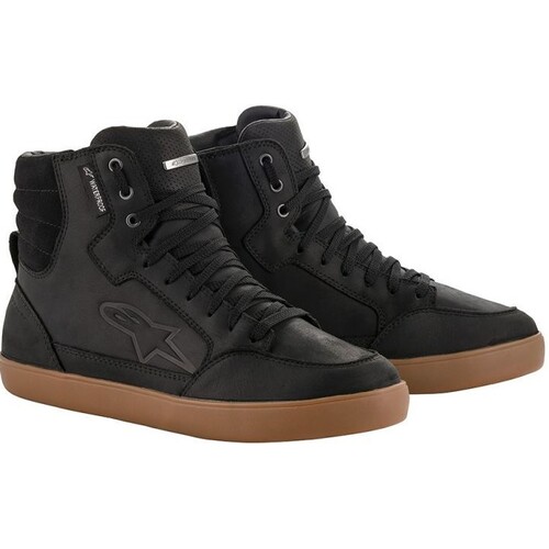 Alpinestars J6 Waterproof Black/Gum Shoes [Size:8]