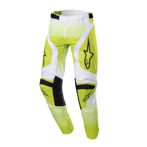 Alpinestars 2023 Racer Push Fluro Yellow/White Youth Pants [Size:22]