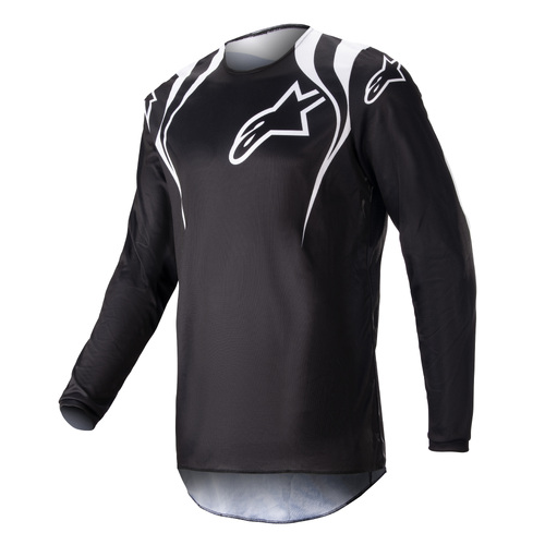 Alpinestars 2023 Fluid Narin Black/White Jersey [Size:SM]