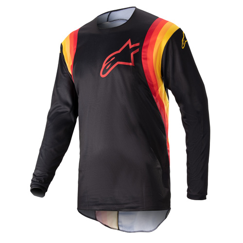 Alpinestars 2023 Fluid Corsa Black Jersey [Size:MD]